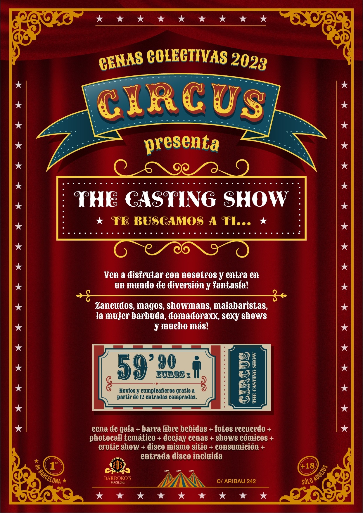 Circus Barrokos | Cenas colectivas